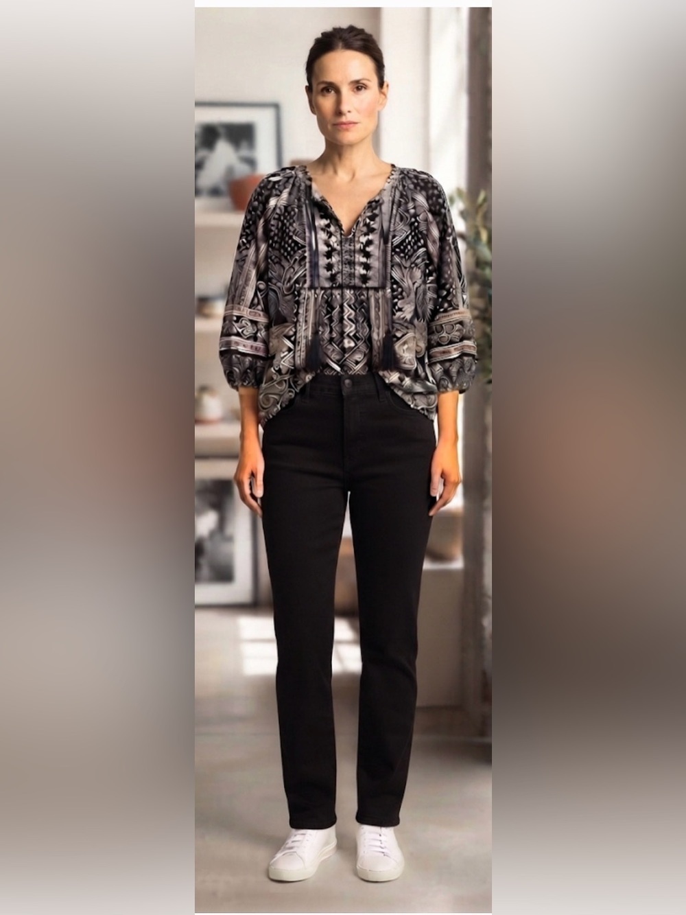 Levi's Black 80’s Mom Jeans